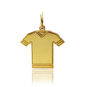 Ciondolo LEGGENDE - maglia da calcio in oro